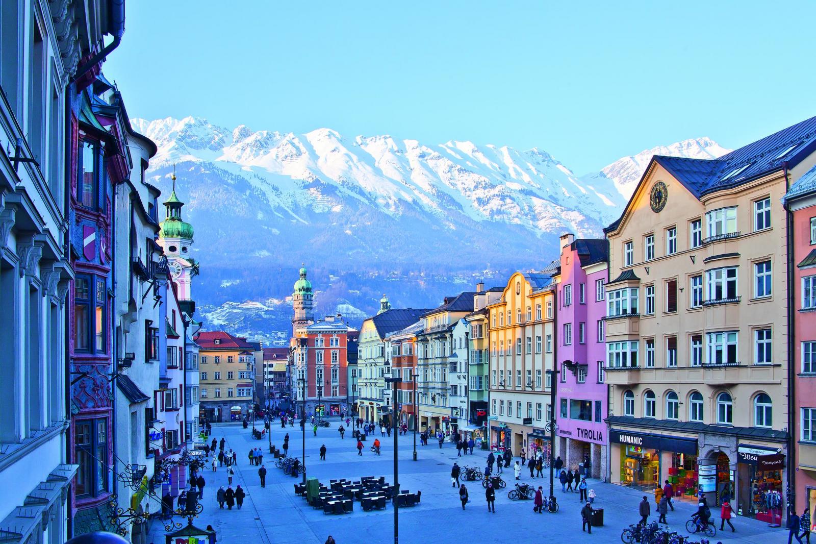 Innsbruck steeds populairder als winterse vliegbestemming